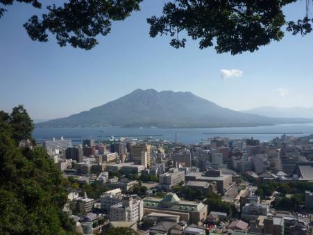 View over Kagoshima from Shiroyama