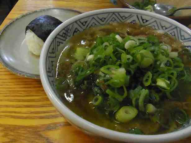 Udon noodles and an onigiri for just 300 yen: Hagi, Yamaguchi